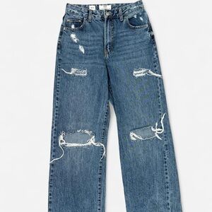 High Rise Wide Leg Jeans